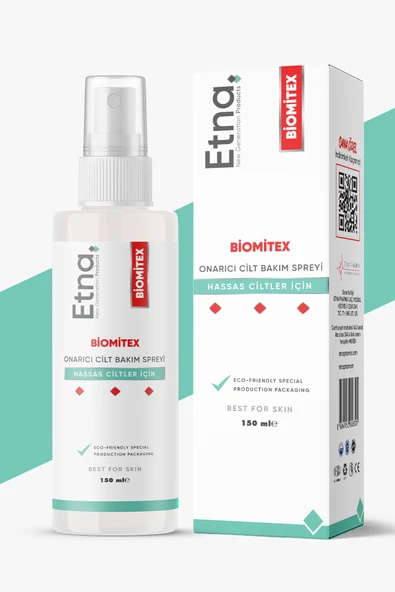 Etna Pharma Biomitex Onarıcı Cilt Bakım Losyonu 150 ML (Sprey Formatında)  (UYUZ, KAŞINTI, KENE)
