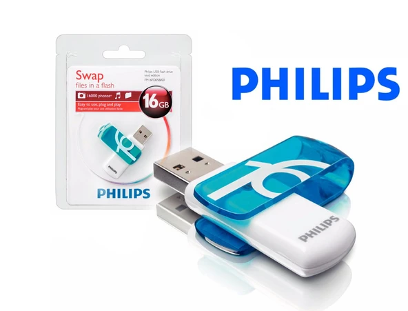 PHILIPS 16GB,USB Vivid Rady Boost Flash Bellek FM16FD05B ürün görseli