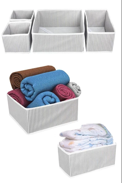Çekmece Düzenleme Kutu Seti Organizer 4lü Set (5250) - 3