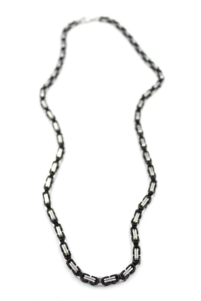 LitaeTrend Kral Zincir Kolye - Siyah - 2