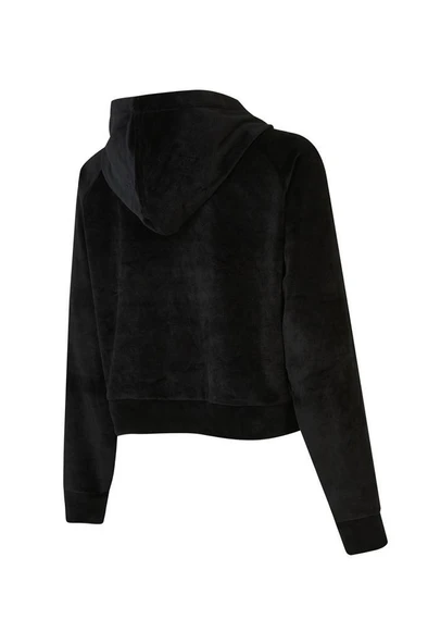 New Balance Lifestyle WNJ3506-BK Siyah Kadın Kapüşonlu Sweatshirt - 2
