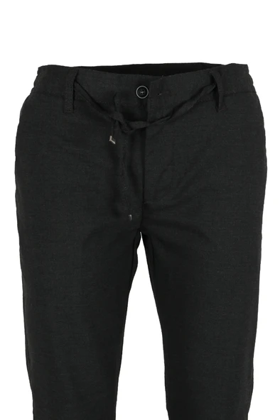 Erkek Jogger Pantolon Bel Bağcıklı Dar Kesim RAR01340 - 2