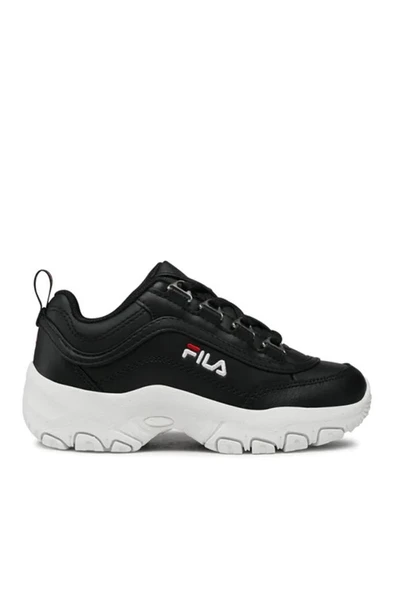 Fila Strada 1010781.25Y Çocuk Siyah Spor Ayakkabı - 1