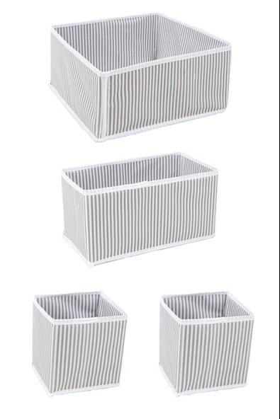 Çekmece Düzenleme Kutu Seti Organizer 4lü Set (5250) - 5