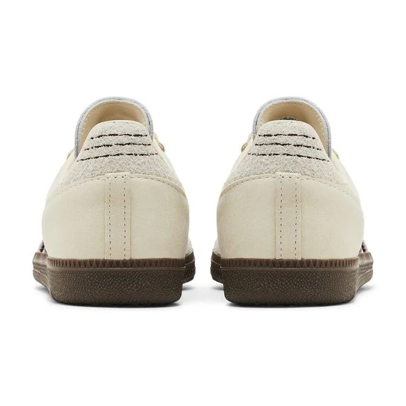 adidas Samba OG Wonder White Maroon - Resim 4