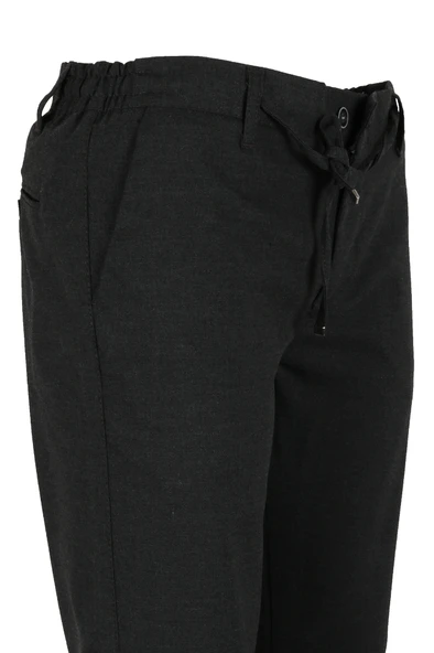 Erkek Jogger Pantolon Bel Bağcıklı Dar Kesim RAR01340 - 3