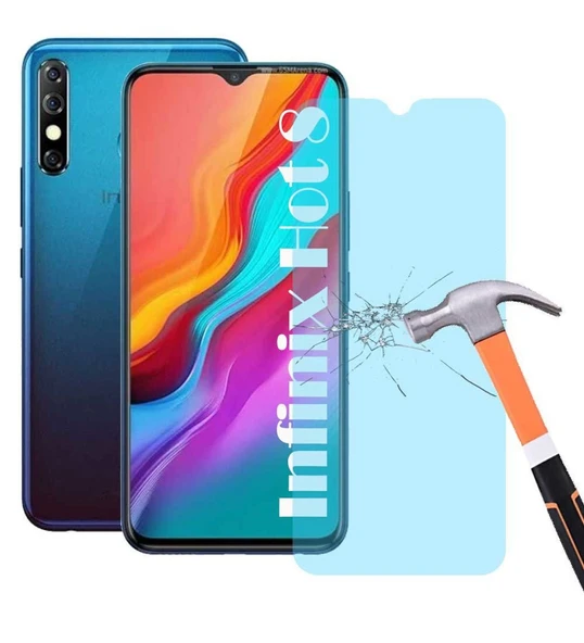 Logis İnfinix Hot 8 9D Mat Seramik Tam Kaplayan Ekran Koruyucu Cam - 3