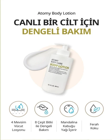 Atomy Body Care Body Lotion Vücut Losyonu - 3