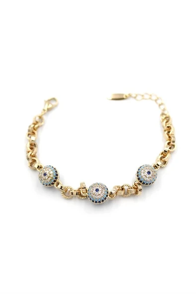 LitaeTrend Nazarlı Xuping Vip Bileklik - Rose - Resim 2