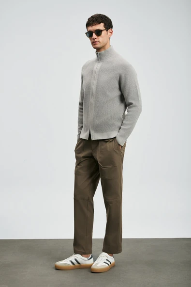 Lufian 112100075 Amber Erkek Hırka Erkek Ceket - Resim 7