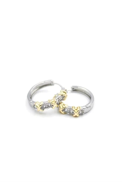 LitaeTrend Xox Küpe - Gümüş ürün görseli 1