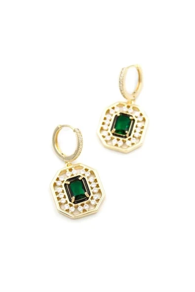 LitaeTrend Serenay Küpe - Altın - Resim 2