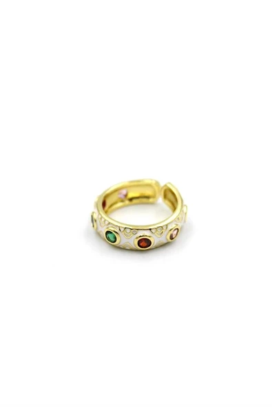 LitaeTrend Mineli Yüzük - Beyaz ürün görseli 1