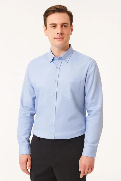 Advante Klasik Uzun Kol Erkek Gömlek 7377 - Resim 4