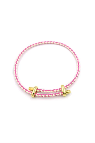 LitaeTrend İp Bileklik - Fuşya - Resim 2