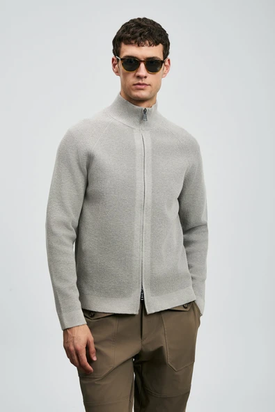 Lufian 112100075 Amber Erkek Hırka Erkek Ceket - Resim 6