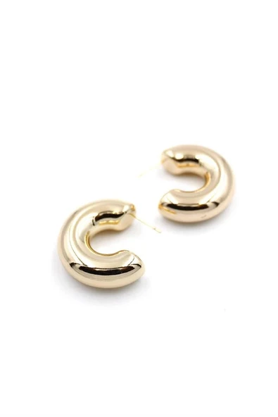 LitaeTrend Halka Küpe - Altın ürün görseli 1