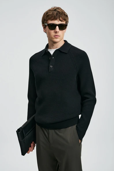 Lufian 112090170 Rufuz Kazak Erkek Sweatshirt - 5