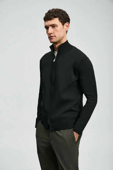 Lufian 112100071 Enrıco Erkek Hırka Erkek Ceket - 5