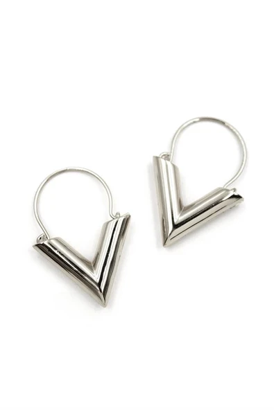 LitaeTrend V Küpe - Gümüş - Resim 2