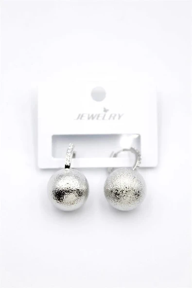 LitaeTrend Top Küpe - Gümüş - Resim 2