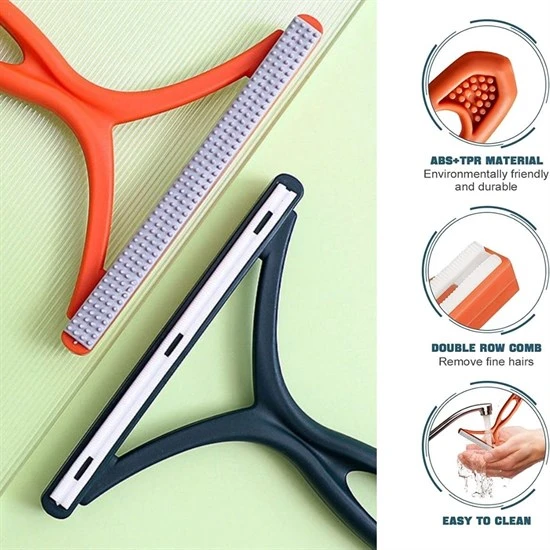 Kedi Köpek Tüy Toplayıcı Çift Taraflı Pamuk Tiftiği ve Tüy Toplama Aleti (5250) - 3