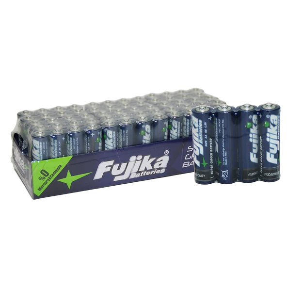 FUJİKA BATTERİES KALEM PİL 60 PARÇA  R6AA UM-3 (5250) - 1
