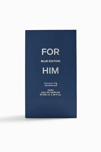 ZARA FOR HIM BLUE EDITION EDP 100 ML İNDİRİMSEHRİ - Resim 2