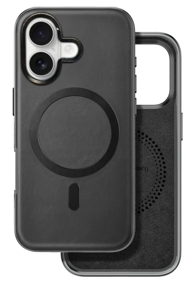 iPhone 16 Puskas Magsafe Kapak - Siyah ürün görseli