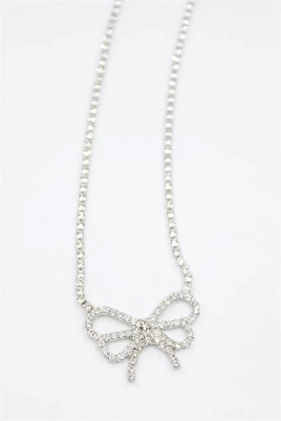 LitaeTrend Fiyonk Kolye - Gümüş - 2