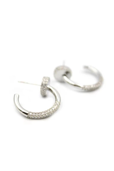 LitaeTrend Çivi Küpe - Gümüş ürün görseli 1