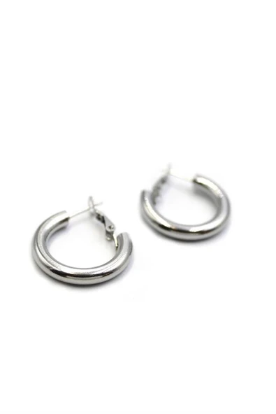 LitaeTrend Halka Küpe - 2 cm - Gümüş ürün görseli 1