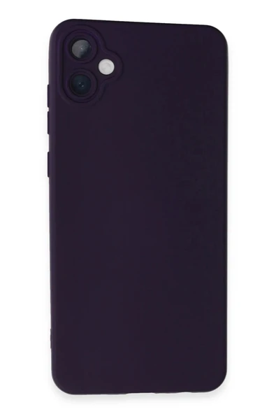 Samsung Galaxy A05 Kılıf Nano içi Kadife Silikon - Mor ürün görseli