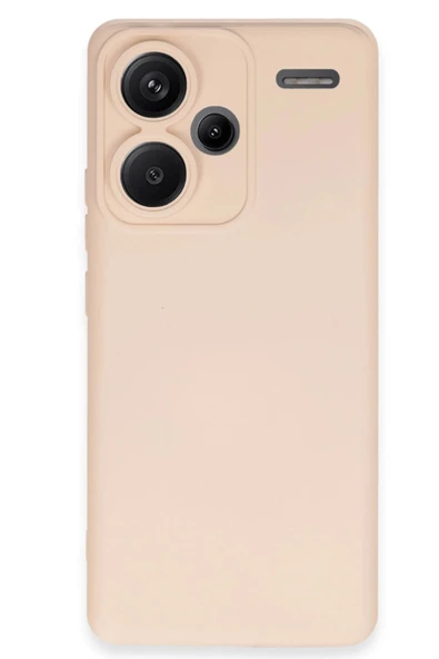 Xiaomi Redmi Note 13 Pro Plus Kılıf Nano içi Kadife Silikon - Pudra ürün görseli