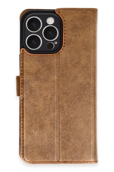 iPhone 16 Pro Max Kılıf Trend S Plus Kapaklı Kılıf - Taba ürün görseli