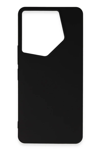 Tecno Camon 20 Pro 5G Kılıf First Silikon - Siyah - Resim 2