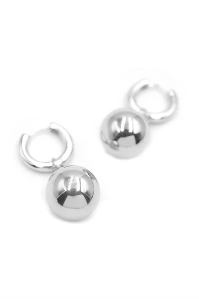 LitaeTrend Top Küpe - Gümüş - Resim 2