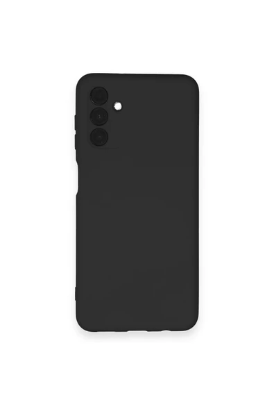 Samsung Galaxy A14 4G Kılıf Nano içi Kadife Silikon - Siyah ürün görseli