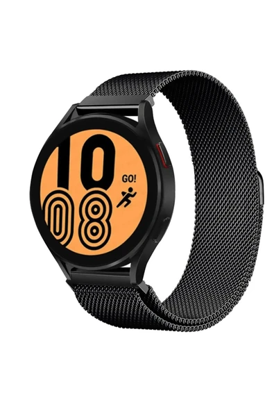 Watch 20mm Metal Mıknatıslı Kordon - Siyah ürün görseli