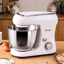 Emsan Bella Gusto Beyaz Hamur Yoğurma Makinesi 1300W 5L - Resim 2