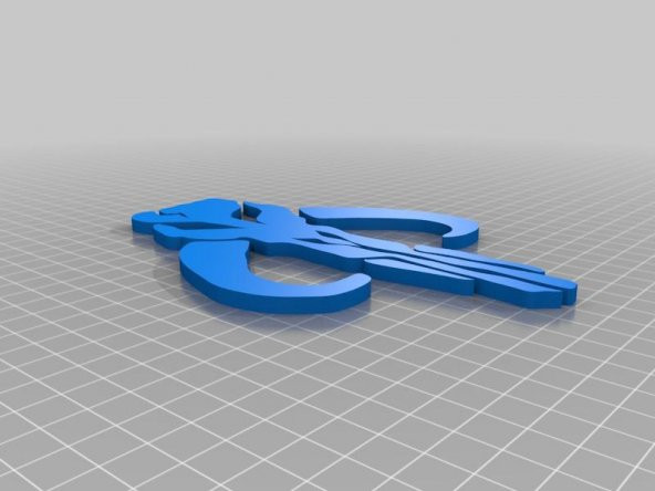 Boba Fett Mandalorian Mythosaur Logosu Plastik Aparat - 5