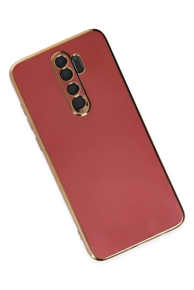 Xiaomi Redmi Note 8 Pro Kılıf Volet Silikon - Kırmızı - 2