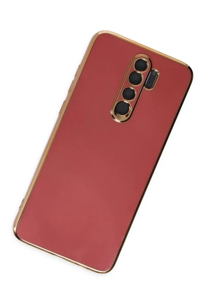 Xiaomi Redmi Note 8 Pro Kılıf Volet Silikon - Kırmızı - 3