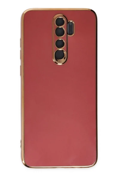 Xiaomi Redmi Note 8 Pro Kılıf Volet Silikon - Kırmızı - 1