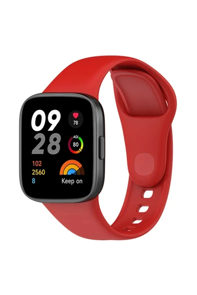 Xiaomi Redmi Watch 3 Klasik Kordon - Kırmızı ürün görseli