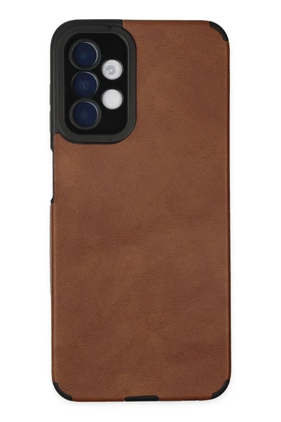 Samsung Galaxy A04S Kılıf Loop Deri Silikon - Kahverengi ürün görseli