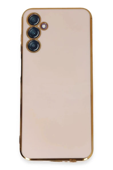 Samsung Galaxy M14 5G Kılıf Volet Silikon - Pembe ürün görseli