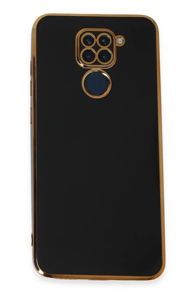 Xiaomi Redmi Note 9 Kılıf Volet Silikon - Siyah ürün görseli