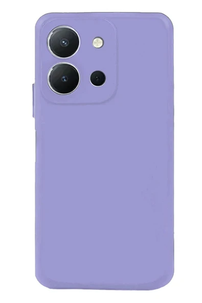 Vivo Y36 Kılıf Nano içi Kadife Silikon - Lila ürün görseli