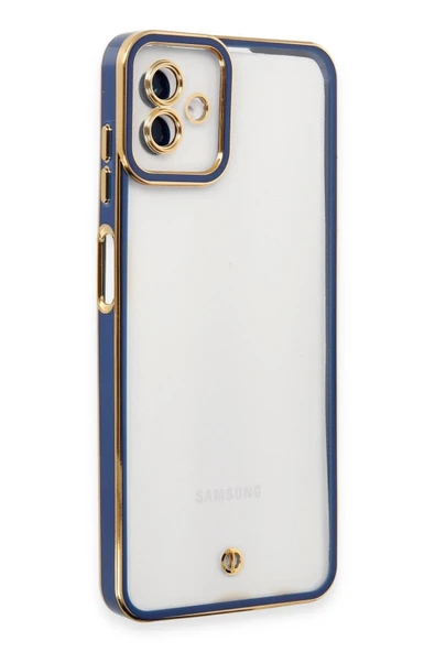 Samsung Galaxy A04 Kılıf Liva Lens Silikon - Mavi ürün görseli